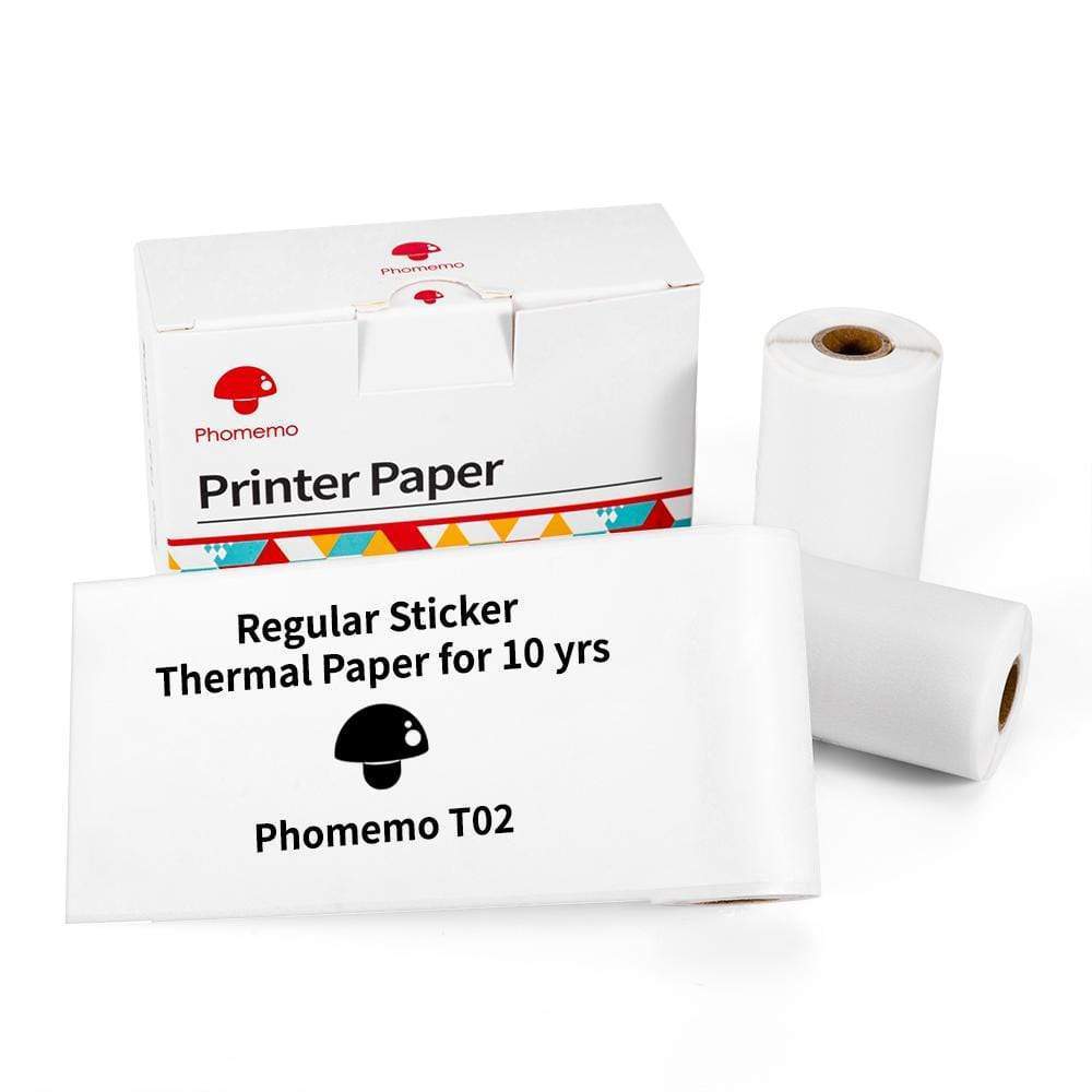 Mini Thermal Label Printer – Bluetooth & Portable