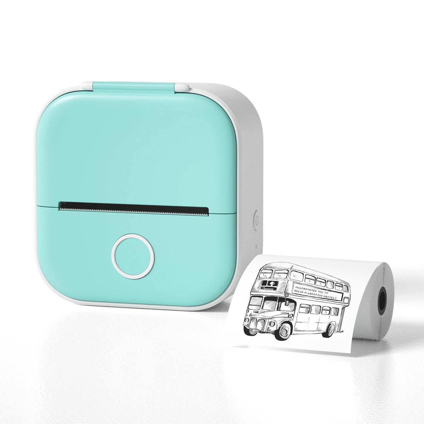 Mini Thermal Label Printer – Bluetooth & Portable