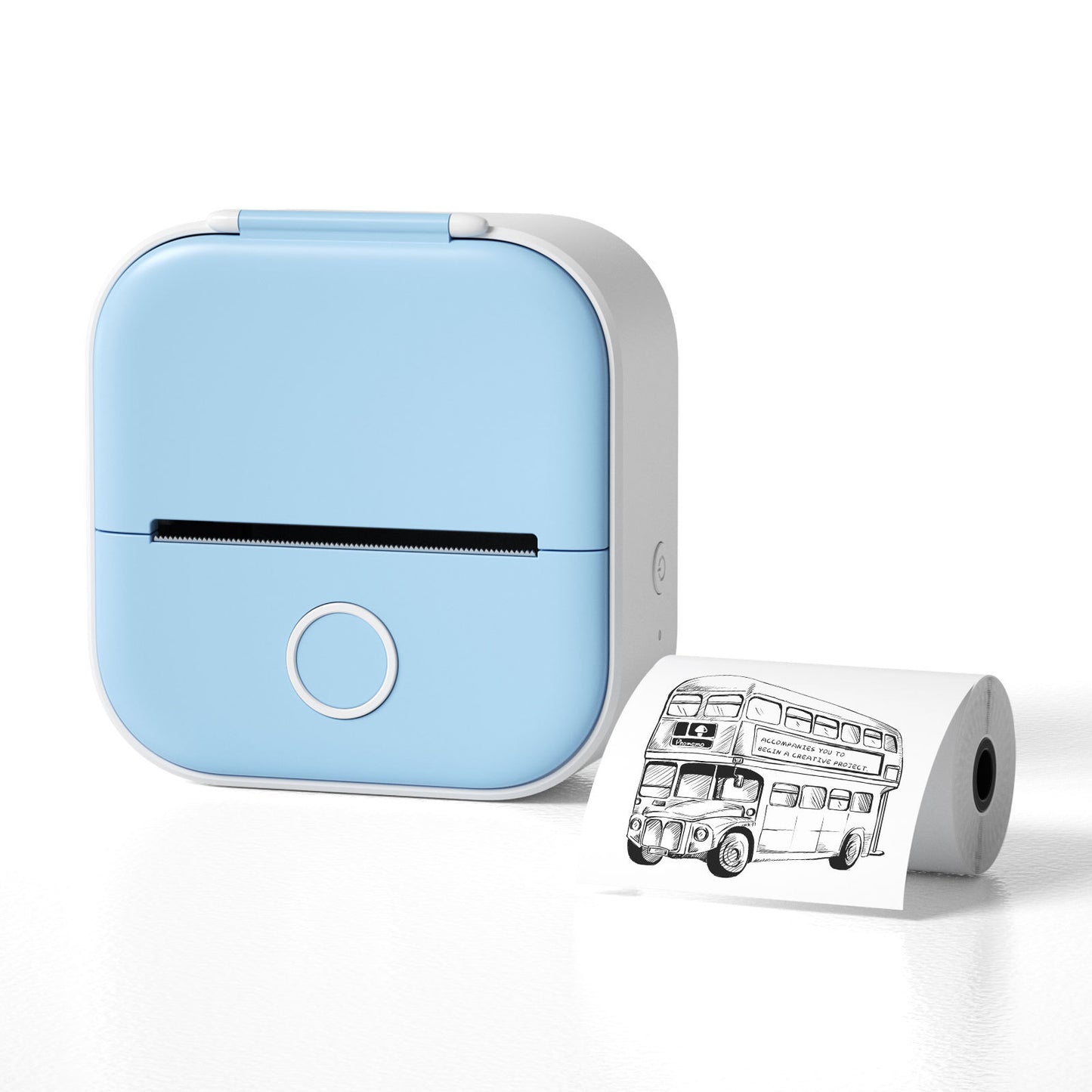 Mini Thermal Label Printer – Bluetooth & Portable