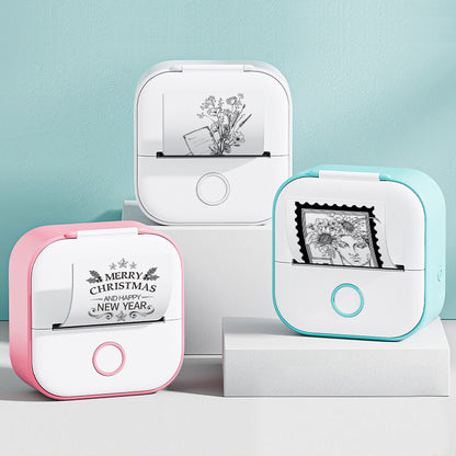 Mini Thermal Label Printer – Bluetooth & Portable